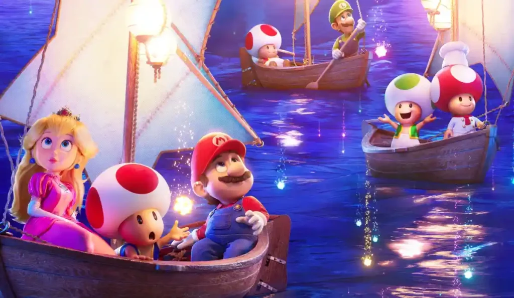 Cena de Super Mario Galaxy