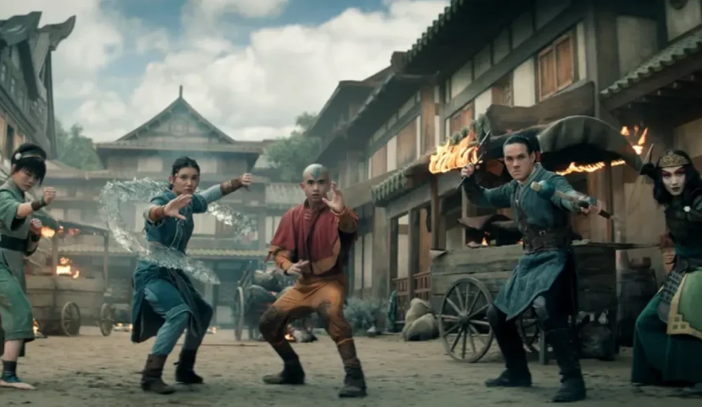 Aang aparece em cena da 2ª temporada de Avatar: O Último Mestre do Ar, série live-action da Netflix