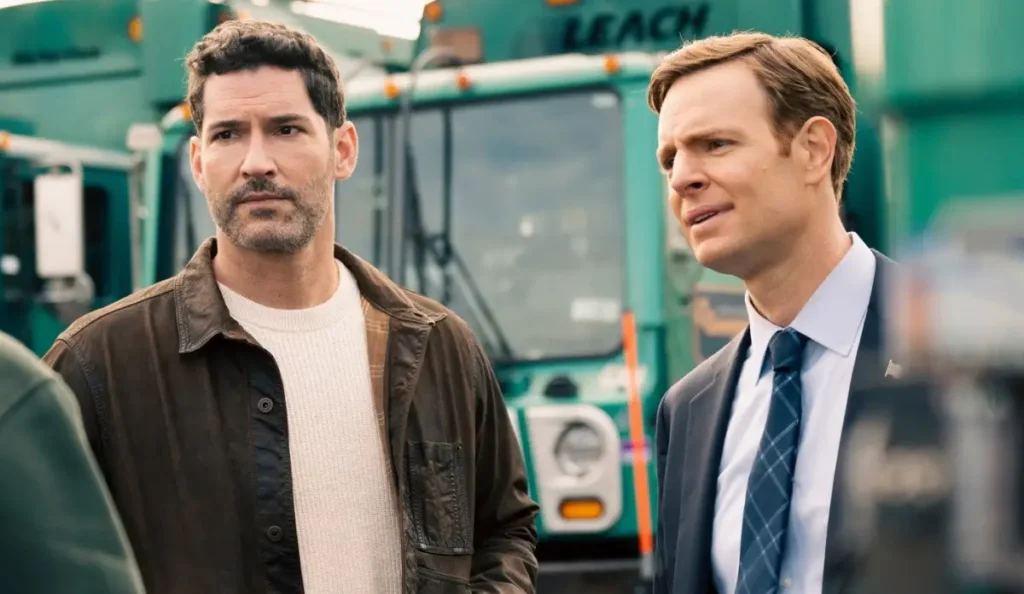 Tom Ellis em cena da série CIA do Universal+
