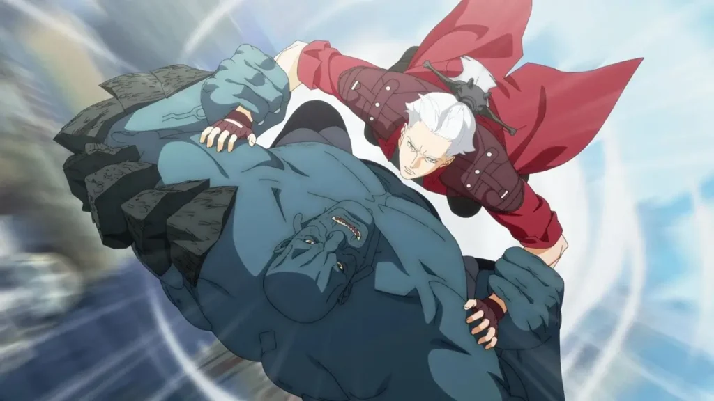 Imagem da série animada Devil May Cry
