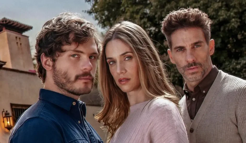 Personagens de Entre Pai e Filho aparecem em cena de tensão familiar na série mexicana da Netflix.