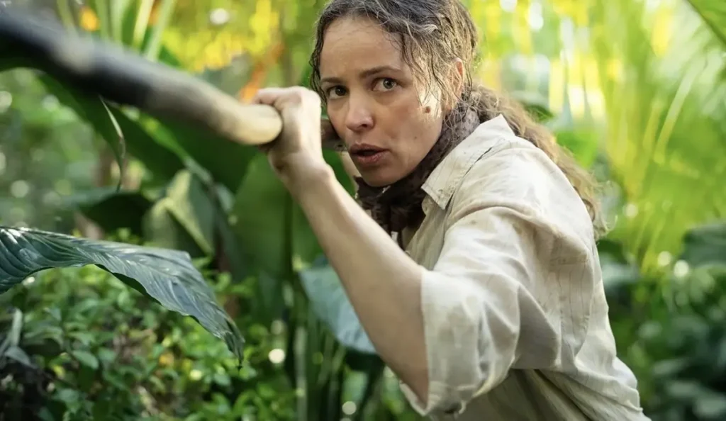 Rachel McAdams em cena do filme Socorro no Disney Plus