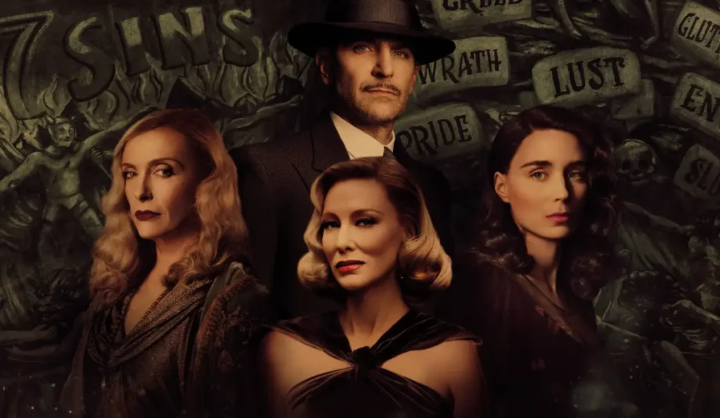 Bradley Cooper como Stanton Carlisle em cena de O Beco do Pesadelo