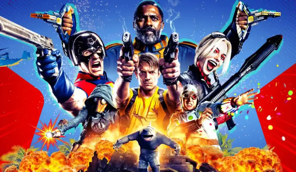 Equipe de anti-heróis reunida em cena do filme O Esquadrão Suicida