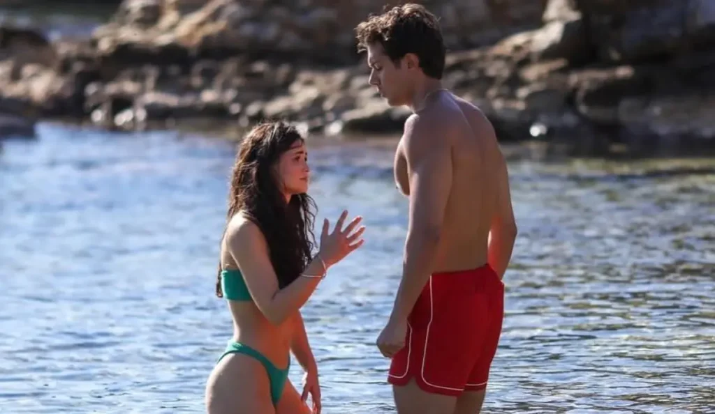 Personagens do filme A Casa de Verão em cena