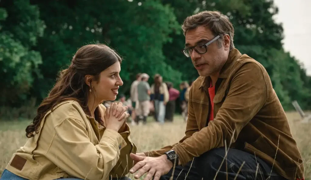 Personagens da série Alice and Steve em cena