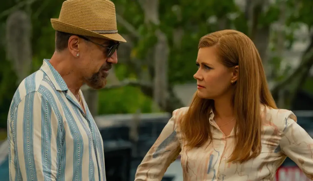 Anna Bowden e Max Cady em cena de tensão na série Cabo do Medo