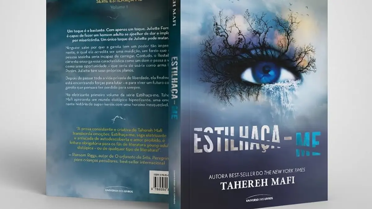 Capa do livro Estilhaça-me