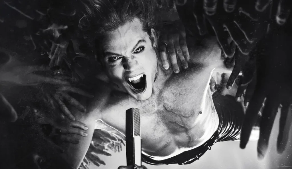 Sam Reid como Lestat em imagem promocional da série O Vampiro Lestat