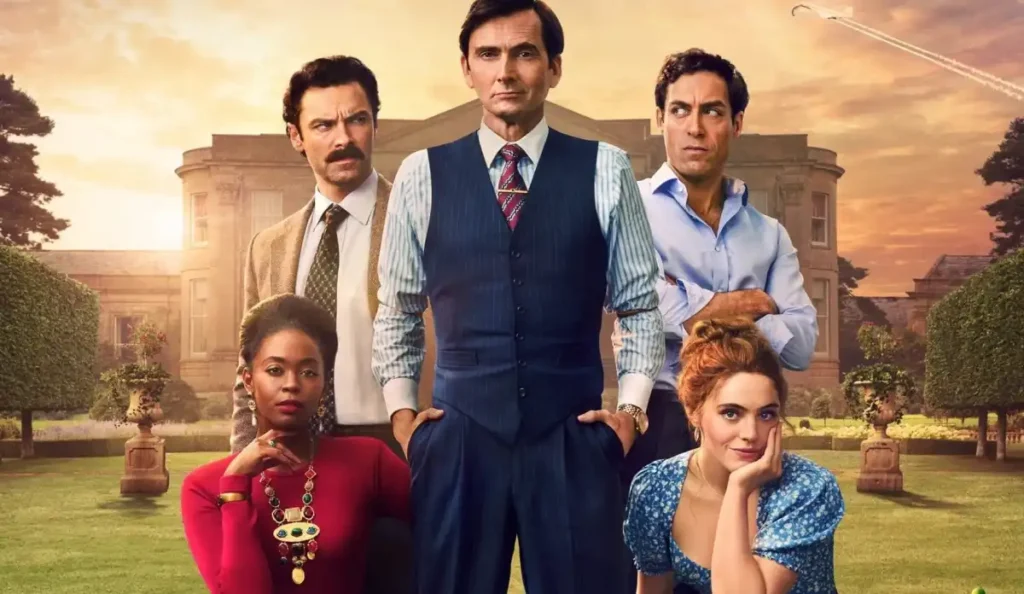 Personagens da série Rivais em imagem promocional da 2ª temporada no Disney+