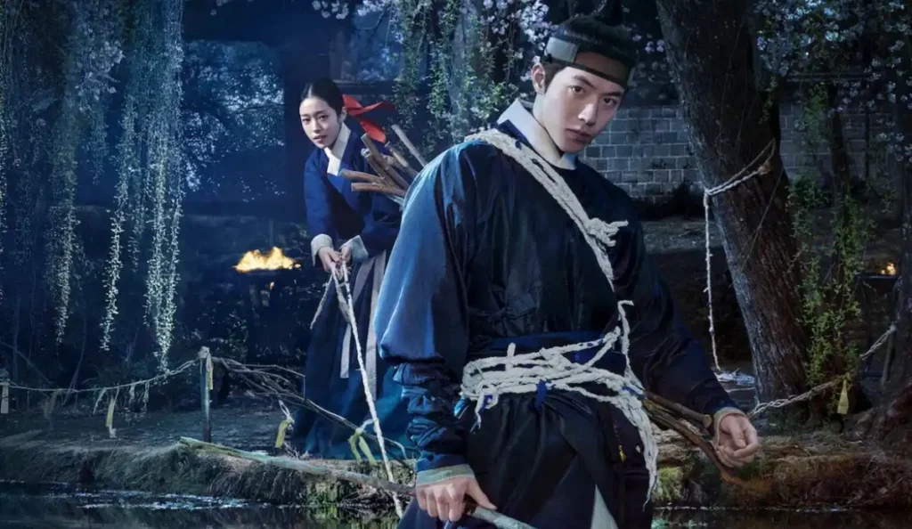 Nam Joo-hyuk como Gu-cheon na série A Leste do Palácio, da Netflix