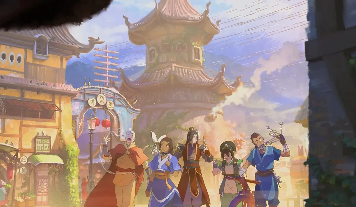 Imagem do filme Avatar Aang: O Último Mestre do Ar