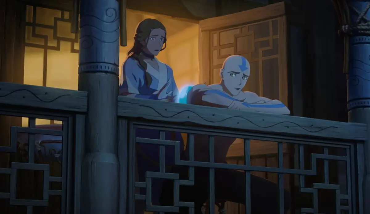 Imagem do filme Avatar Aang: O Último Mestre do Ar