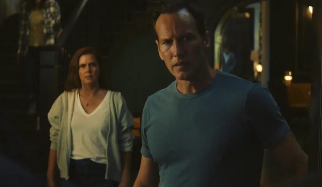 Amy Adams e Patrick Wilson em cena da série Cabo do Medo, da Apple TV