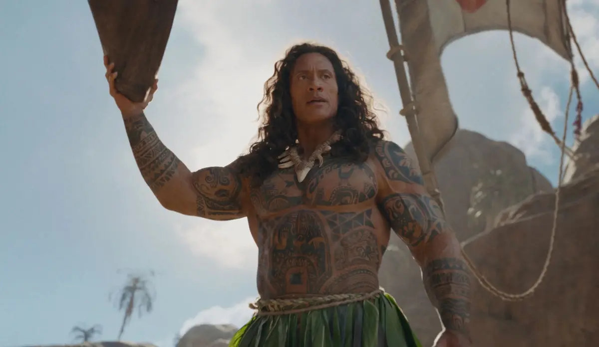 Imagem do filme em live-action de Moana