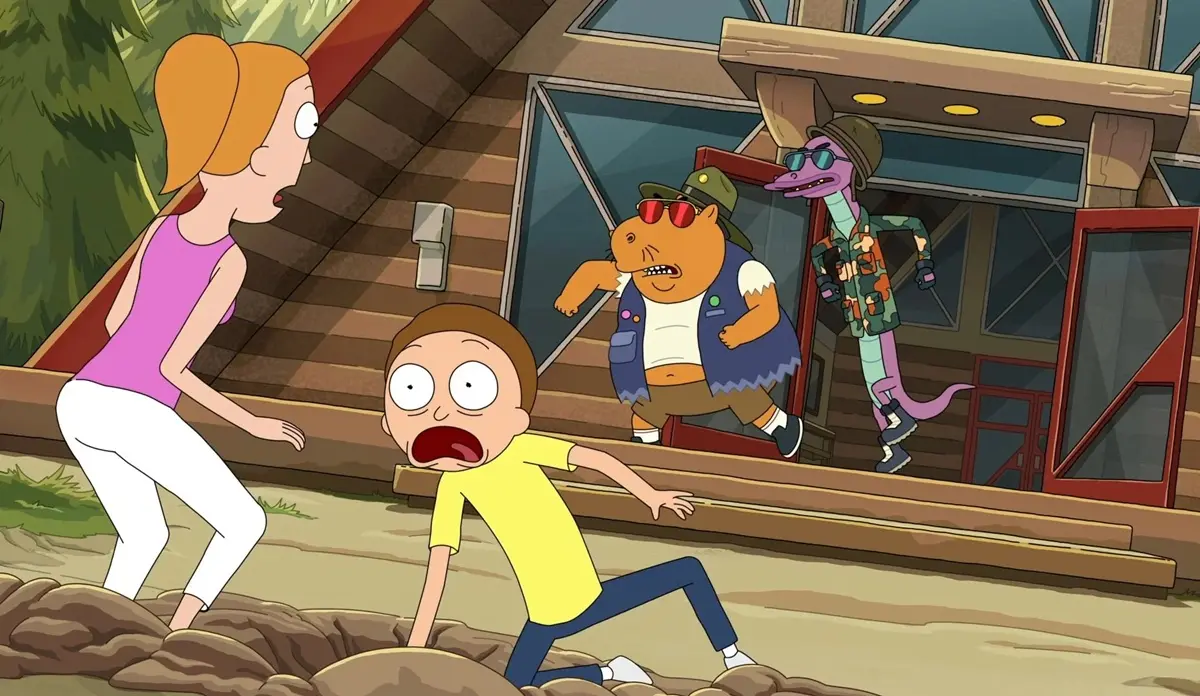 Imagem da série Rick and Morty