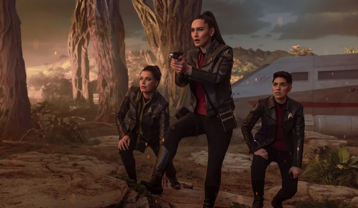 Cena da 4ª temporada de Star Trek: Strange New Worlds