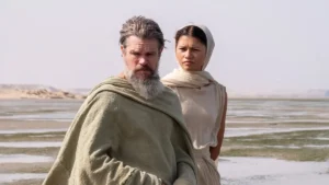 Matt Damon e Zendaya como Odisseu e Atena em 'A Odisseia'