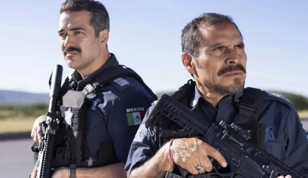 Cena do filme La Captura, da Netflix, inspirado na história real da prisão de El Chapo