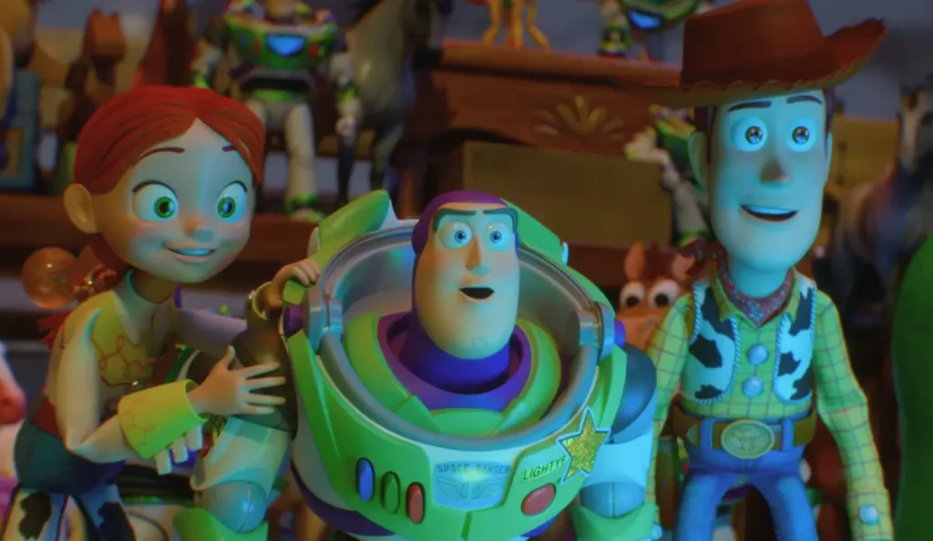 Imagem de Woody e Buzz Lightyear em Toy Story 5, novo filme da franquia da Disney Pixar