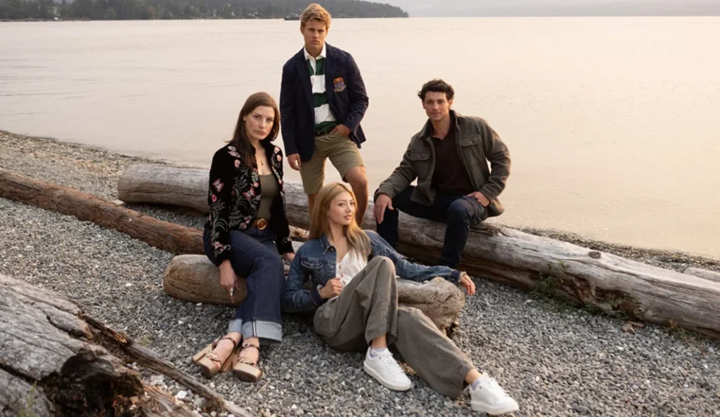 Elenco da série A Garota do Remo, da Netflix.