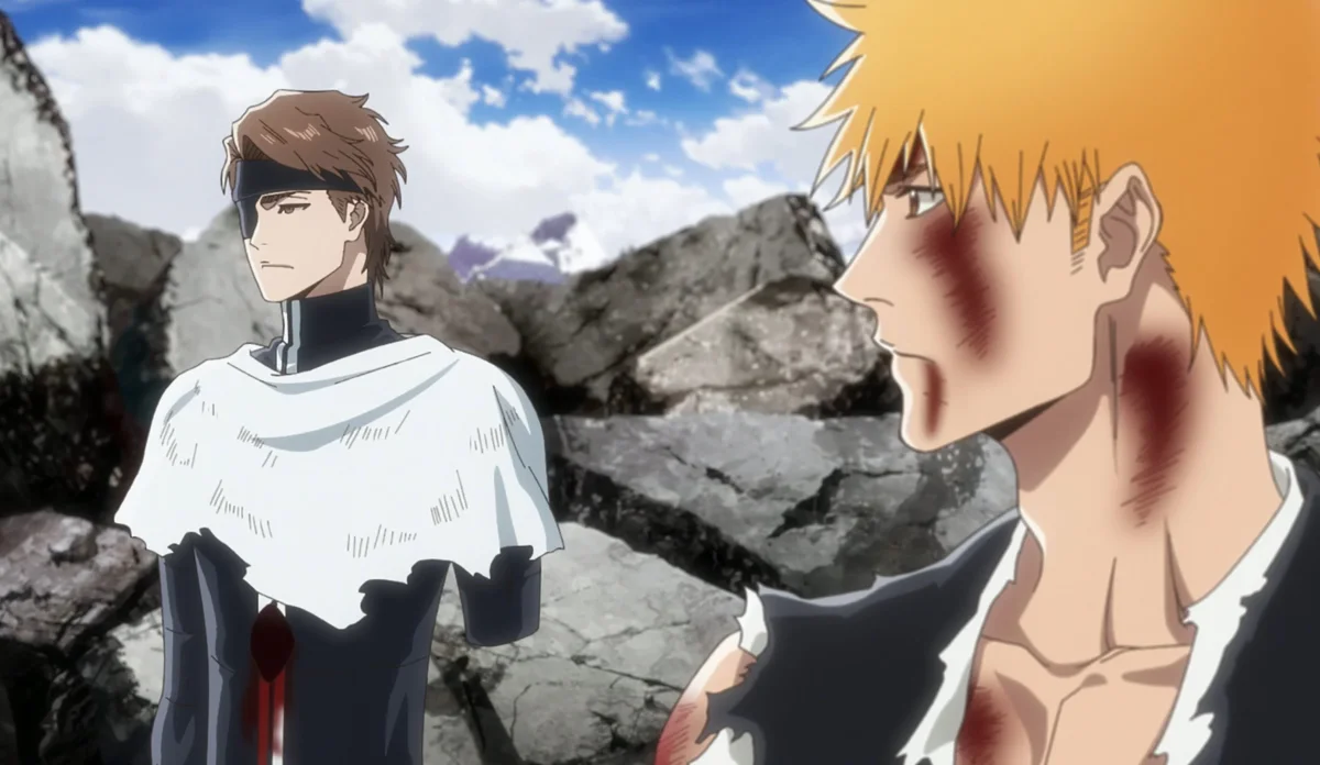 Cena da parte final de Bleach Thousand-Year Blood War