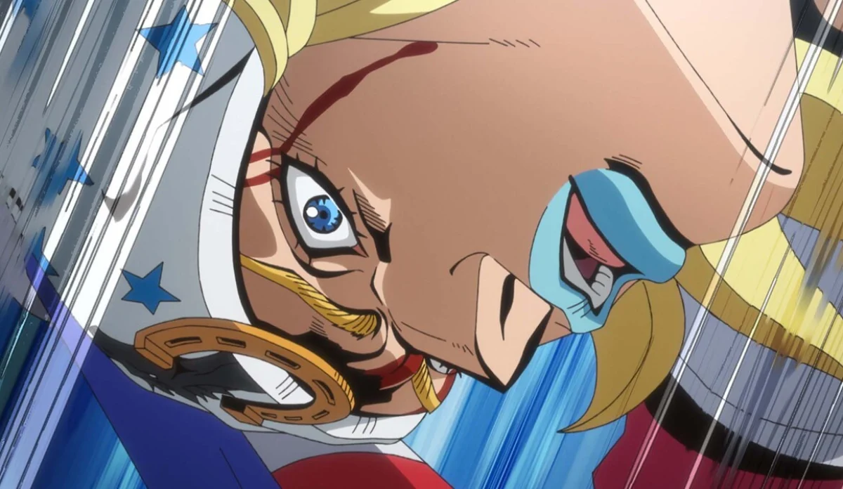 Cena de JoJo’s Bizarre Adventure: Steel Ball Run