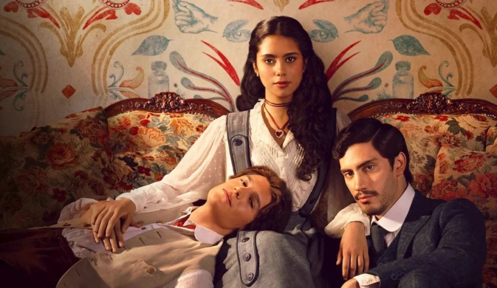 Protagonistas do triângulo amoroso da série Mal de Amores da Netflix