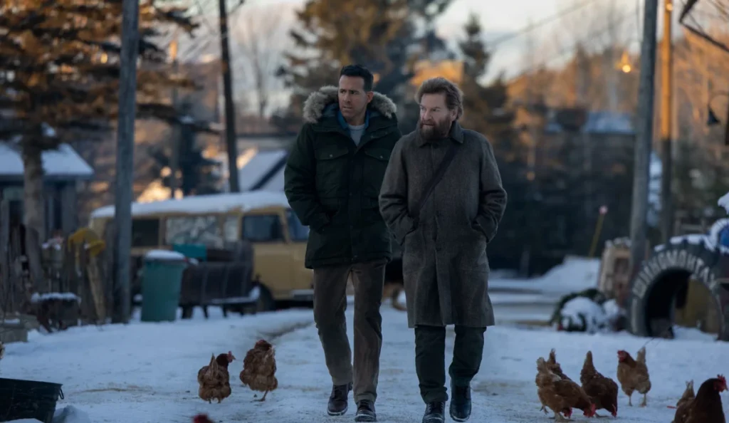 Ryan Reynolds e Kenneth Branagh em cena do filme Mayday, da Apple TV