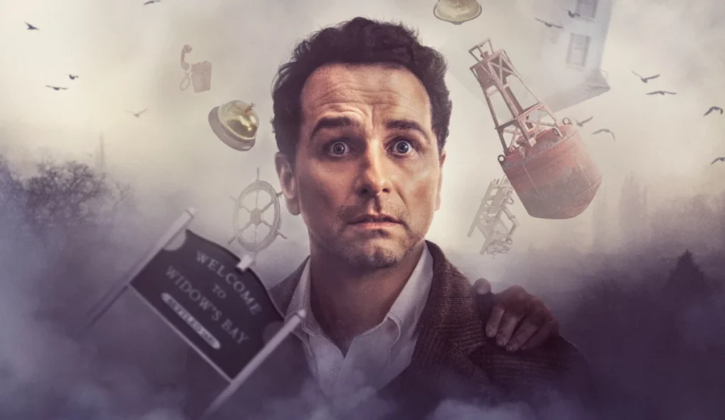 Matthew Rhys em cena de O Segredo de Widow's Bay no Apple TV