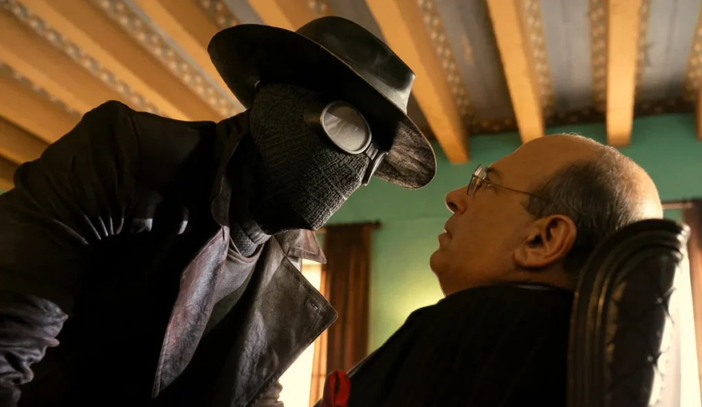 Nicolas Cage em cena de Spider-Noir, série cancelada após a primeira temporada