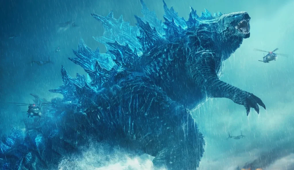 Cena de Godzilla II: Rei dos Monstros exibido na Temperatura Máxima