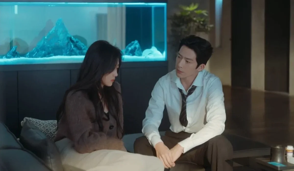 Shang Zhitao e Luan Nian juntos em cena de The Early Spring