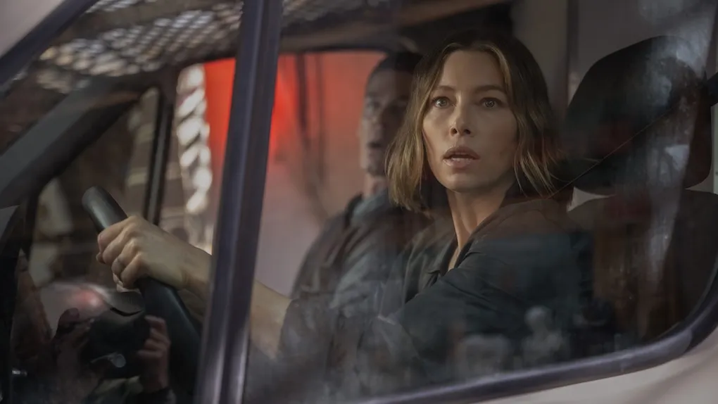 John Cena e Jessica Biel como Sean e Aimee em Matchbox – O Filme
