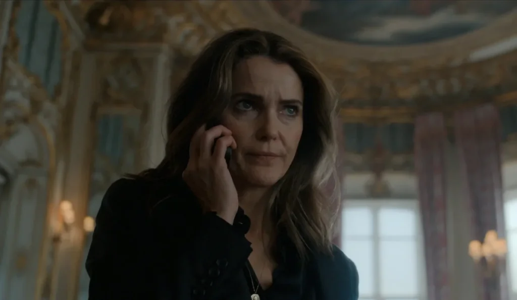 Kate Wyler na quarta temporada da série A Diplomata, da Netflix