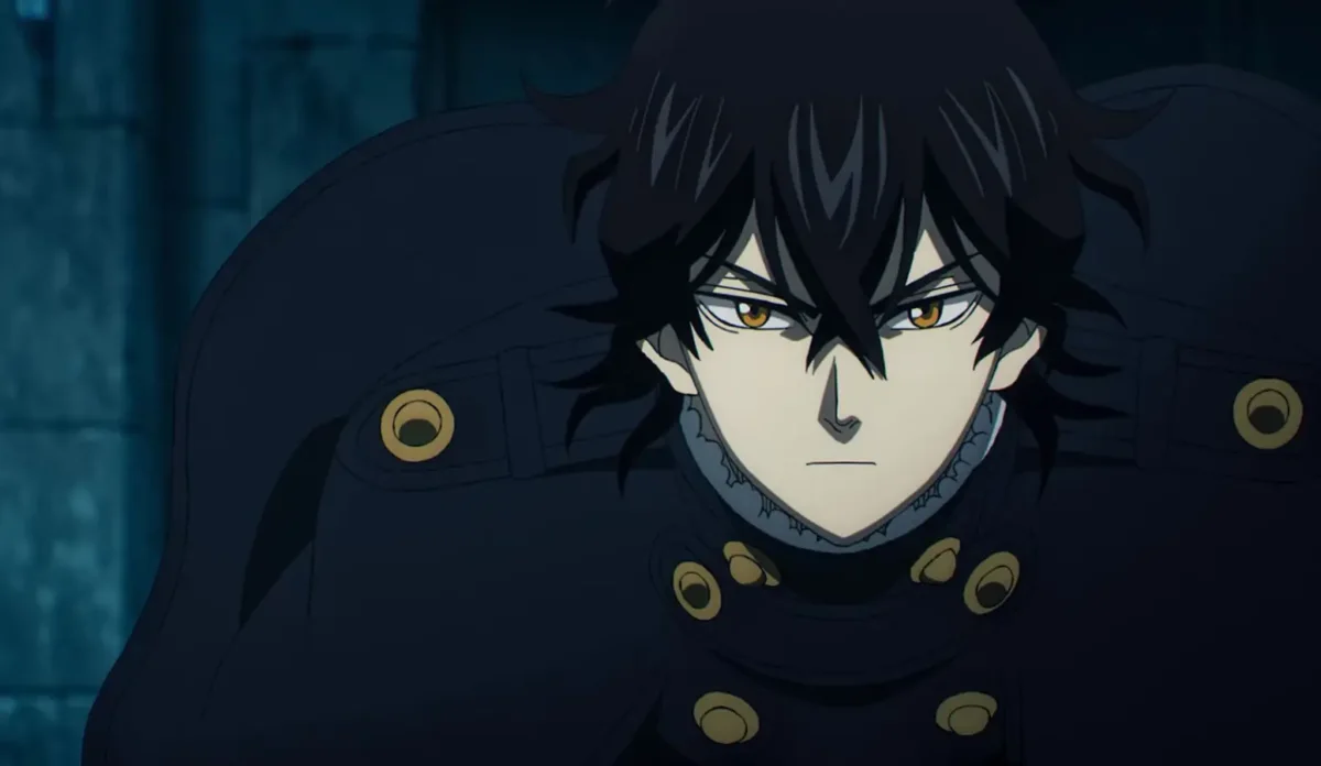 Yuno durante a invasão ao Reino de Spade em Black Clover