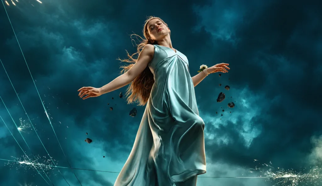 Carrie e Emaline na série Carrie, a Estranha, adaptação de Mike Flanagan para o Prime Video