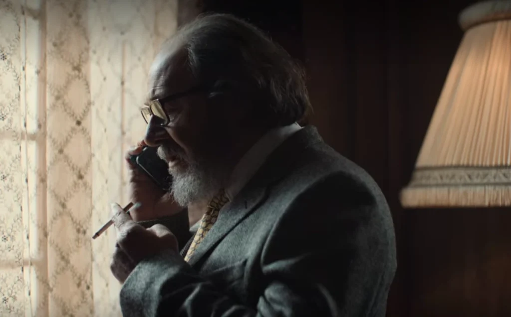 Hubert Pellegrini, personagem de Hervé Pierre, na série Lupin da Netflix