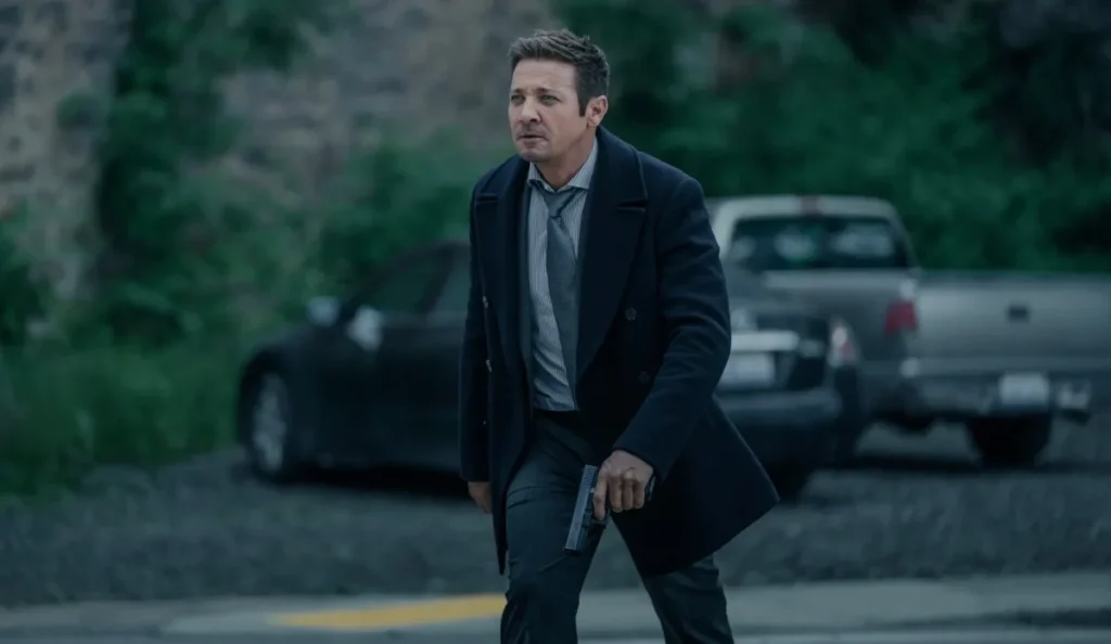 Cena da série Mayor of Kingstown, que estreia na Netflix com quatro temporadas