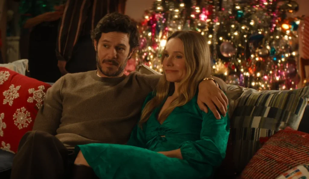 Joanne e Noah, interpretados por Kristen Bell e Adam Brody, durante o desfecho da terceira temporada de Ninguém Quer